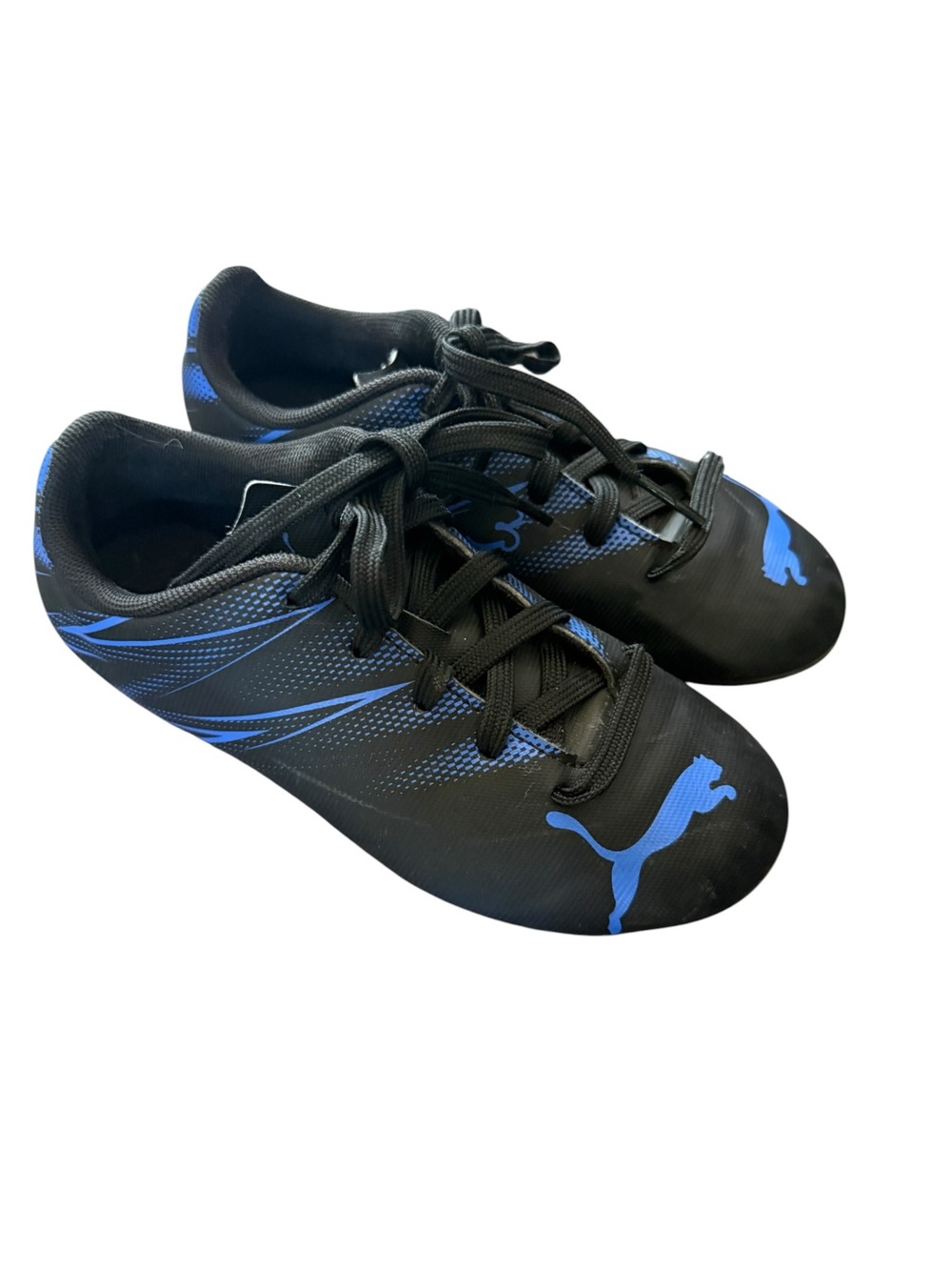 Puma Black and Gray youth Soccer/Football Cleats, SZ 13Y, Like new